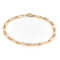 Bracelet Bracelet maille Figaro en or jaune 18 carats 58 Facettes 1875428CN