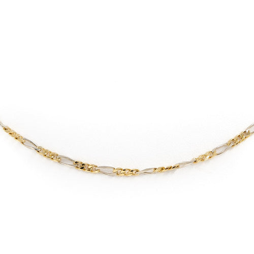 Collier Collier Chaîne Or jaune, Or blanc 58 Facettes 1875602CN