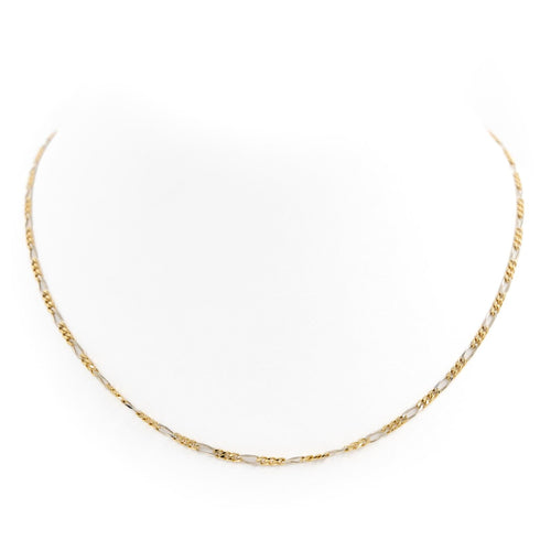Collier Collier Chaîne Or jaune, Or blanc 58 Facettes 1875602CN