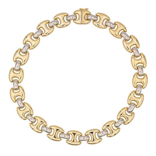 Collier Collier Ras de cou Or jaune, Or blanc 58 Facettes 1880727CN