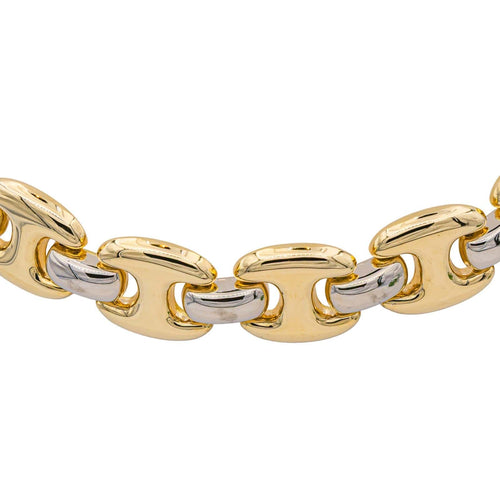 Collier Collier Ras de cou Or jaune, Or blanc 58 Facettes 1880727CN