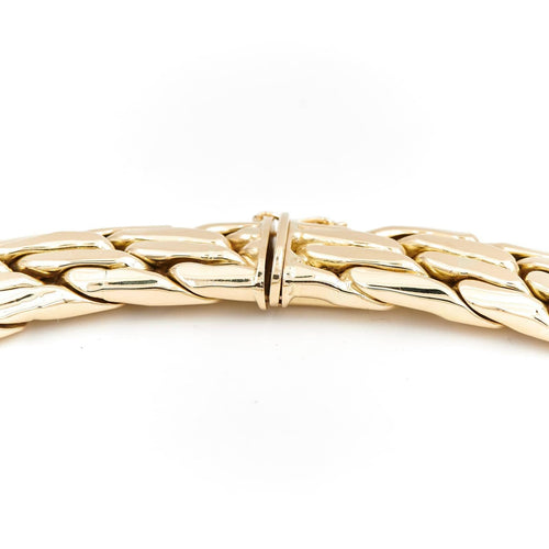 Collier Collier en or jaune 18 carats 58 Facettes 1880729CN