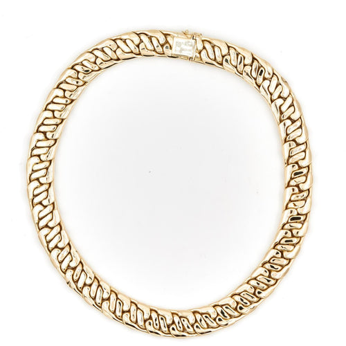 Collier Collier en or jaune 18 carats 58 Facettes 1880729CN