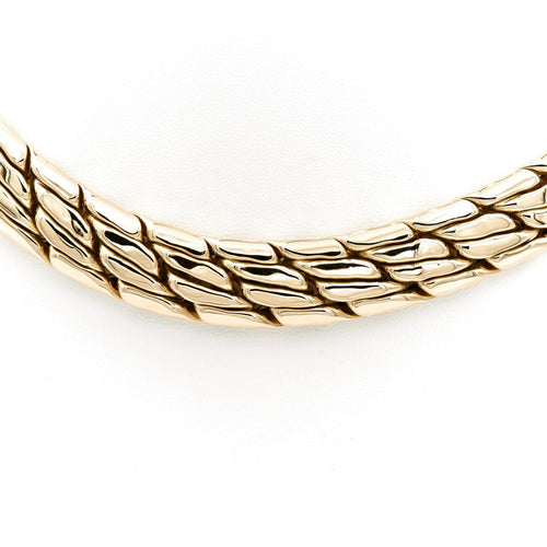 Collier Collier en or jaune 18 carats 58 Facettes 1880729CN