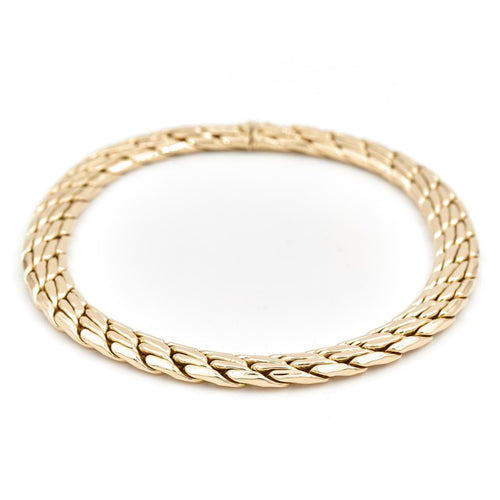 Collier Collier en or jaune 18 carats 58 Facettes 1880729CN