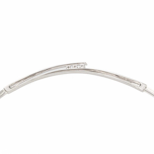 Collier Collier trilogie en or blanc 18 carats et diamants 58 Facettes 1887741CN