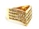 Bague 57.5 Bague Or jaune Diamant 58 Facettes 1907845CN