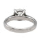 Bague 51 Bague solitaire en or blanc 18 carats avec diamant 1,52 ct 58 Facettes 1907846CN