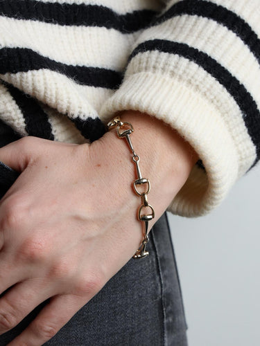 Bracelet Bracelet en or jaune et blanc 18 carats 58 Facettes 1907888CN