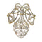 Pendentif Pendentif-broche Art nouveau en platine et or jaune 18K diamants 58 Facettes 19087-0046
