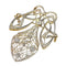 Pendentif Pendentif-broche Art nouveau en platine et or jaune 18K diamants 58 Facettes 19087-0046