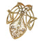 Pendentif Pendentif-broche Art nouveau en platine et or jaune 18K diamants 58 Facettes 19087-0046