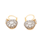 Boucles d'oreilles Boucles d'oreilles dormeuses en or jaune 18 carats et diamants 58 Facettes 1912524CN