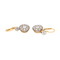 Boucles d'oreilles Boucles d'oreilles dormeuses en or jaune 18 carats et diamants 58 Facettes 1912524CN