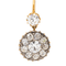 Boucles d'oreilles Boucles d'oreilles dormeuses en or jaune 18 carats et diamants 58 Facettes 1912524CN