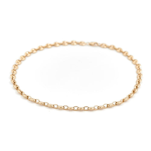 Collier Collier ras-de-cou en or jaune 18 carats, maille grain de café 58 Facettes 1913088CN