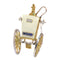 Broche Broche carrosse vintage années 1950 en or 18K, diamants et saphirs 58 Facettes 19220-0011
