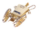 Broche Broche carrosse vintage années 1950 en or 18K, diamants et saphirs 58 Facettes 19220-0011