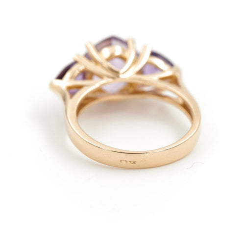 Bague 57.5 Bague Cocktail Or jaune Améthyste 58 Facettes 1931138CN