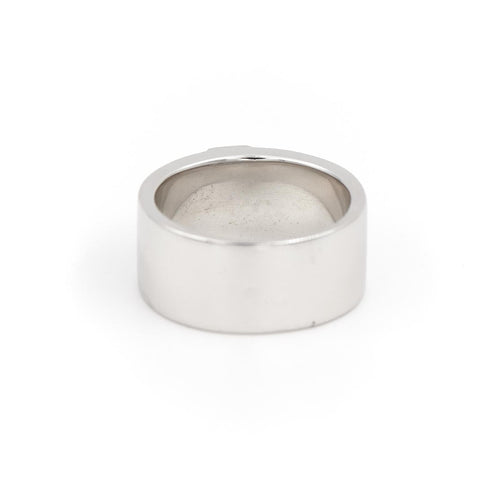 Bague 56 Bague trilogie en or blanc 18 carats et diamants 58 Facettes 1931159CN