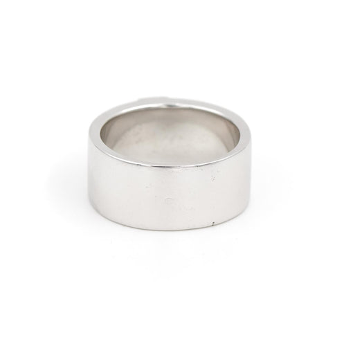 Bague 56 Bague trilogie en or blanc 18 carats et diamants 58 Facettes 1931159CN