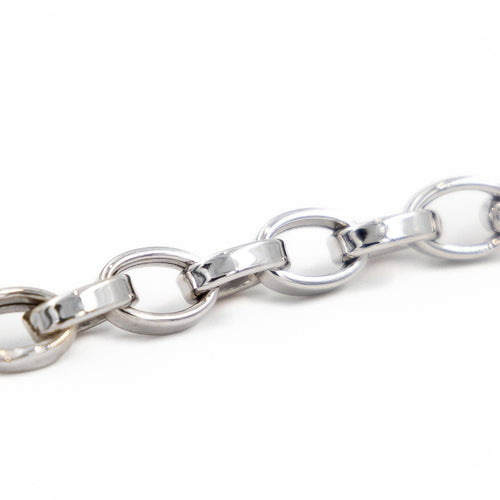 Bracelet Bracelet gourmette en or blanc 18 carats 58 Facettes 1949691CN