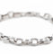 Bracelet Bracelet gourmette en or blanc 18 carats 58 Facettes 1949691CN