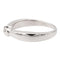 Bague 53 Balmain - Bague solitaire en or blanc 18 carats et diamant 58 Facettes 1950052CN