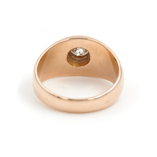 Bague 57 Bague Solitaire Or rose Diamant 58 Facettes 1962885CN
