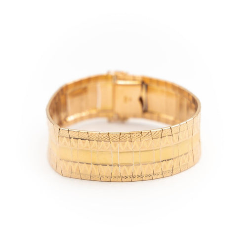 Bracelet Bracelet Manchette Or jaune 58 Facettes 1962897CN