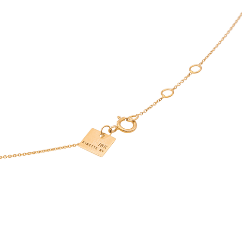 Collier Ginette NY Wise - Collier en or rose 18 carats motif ailes 58 Facettes 1964453CN