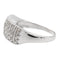 Bague 54 Bague Or blanc Diamant 58 Facettes 1969291CN