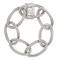 Bracelet Bracelet à grands maillons ovales en or blanc 18 carats 58 Facettes 1969297CN