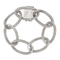 Bracelet Bracelet à grands maillons ovales en or blanc 18 carats 58 Facettes 1969297CN