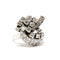Bague 48 Bague vintage diamants platine 58 Facettes