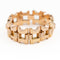 Bracelet Bracelet Tank en or rose 18 carats 58 Facettes 1984296CN