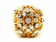 Bague 49 Bague cocktail en or jaune 18 carats et diamants 58 Facettes 1986228CN