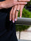 Bague 57 Bague solitaire tank en or jaune 18 carats et platine 950 avec diamant 58 Facettes 1986230CN