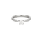 Bague 54 Solitaire or blanc diamant 58 Facettes 3121118