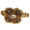 Bracelet Bracelet rigide - Bracelet vintage en or jaune 18 ct, saphirs et diamants 58 Facettes G3794
