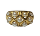 Bague VAN CLEEF & ARPELS - BAGUE COCKTAIL OR JAUNE ET PERLES 58 Facettes