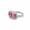 Bague Bague trois pierres rubis et diamants en or 18k 58 Facettes