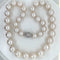 Collier Collier en perles blanches d’Australie et diamants 58 Facettes