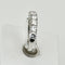 Bague 53.5 Bague demi-alliance en or 14 carats avec diamants taille brillant 58 Facettes 2964
