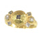 Bague 54 Bague baroque en or jaune 18K et diamants taille rose (v. 1680) 58 Facettes 20240-0293