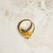 Bague 52 Bague halo en or 18 carats avec rubis et diamants 58 Facettes 2838