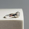 Bague 56 Bague solitaire en or blanc 585 avec diamants 58 Facettes 3026