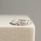 Bague 53.5 Bague demi-alliance en or 14 carats avec diamants taille brillant 58 Facettes 2964