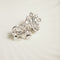 Boucles d'oreilles Boucles d’oreilles en or blanc 14 carats avec diamants 58 Facettes 2822