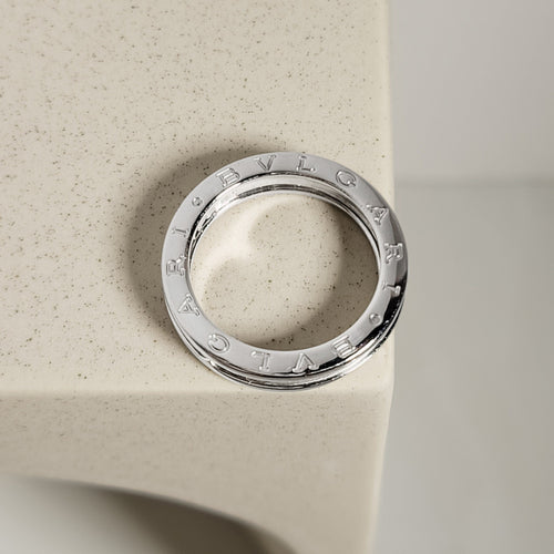 Bague 59 Bulgari B.zero1 - Bague en or blanc 18 carats 58 Facettes 2744